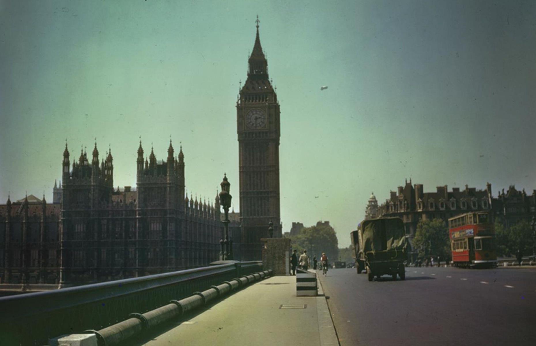 Big Ben, London, England (c.1940)